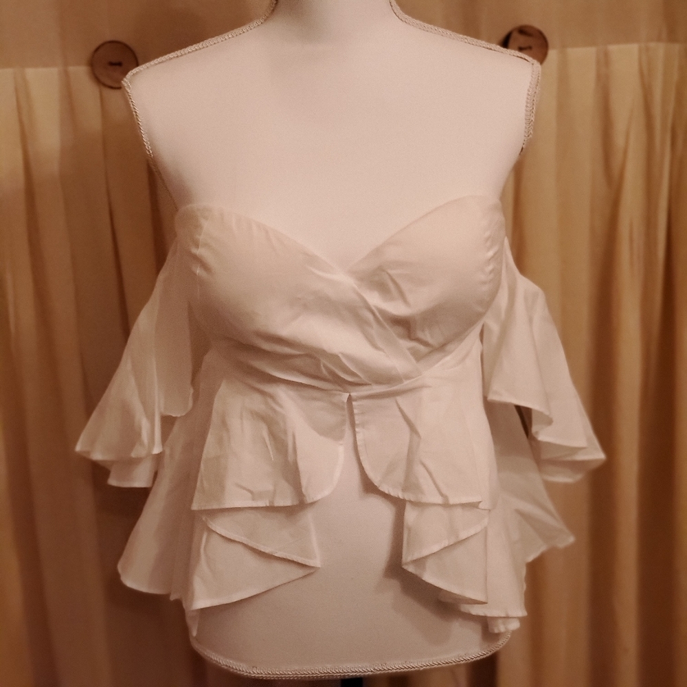 New!  Iris off the shoulder top  Sz.M (Women's) - Picture 3 of 5